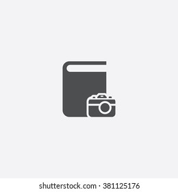 book photo Icon Vector