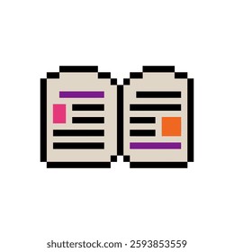 book pixel art for your needs