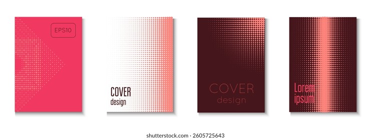 Book Poster Set. Modern Shapes In Tech Layout. Linear Frame With Geometric Design. Party Flyer. Minimalist Business Background. Geometric Music Template. Trendy Book Poster