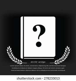 book and a question mark icon
