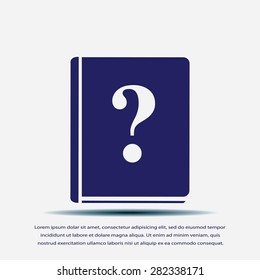 book and a question mark icon