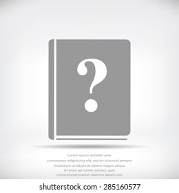book and a question mark icon