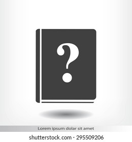 book and a question mark icon