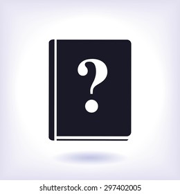 book and a question mark icon