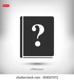 book and a question mark icon