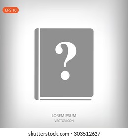 book and a question mark icon