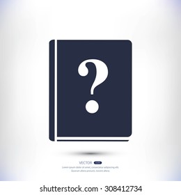 book and a question mark icon
