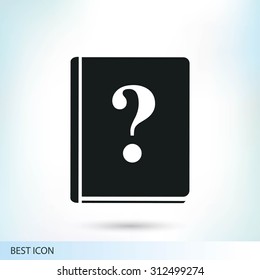 book and a question mark icon