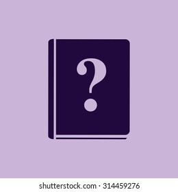 Book And A Question Mark Icon