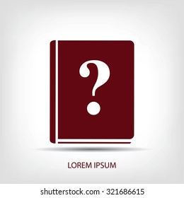 book and a question mark icon