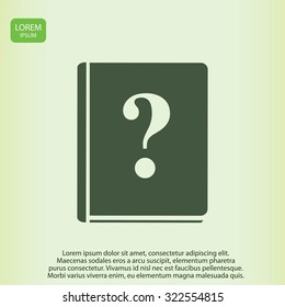 book and a question mark icon