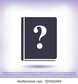 book and a question mark icon