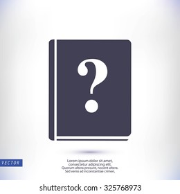 book and a question mark icon