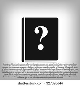 book and a question mark icon