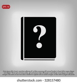 book and a question mark icon
