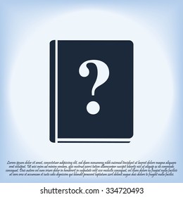 book and a question mark icon