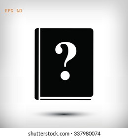 book and a question mark icon