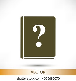 book and a question mark icon