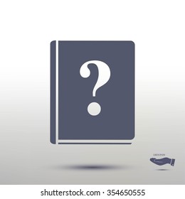 book and a question mark icon