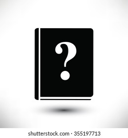 book and a question mark icon