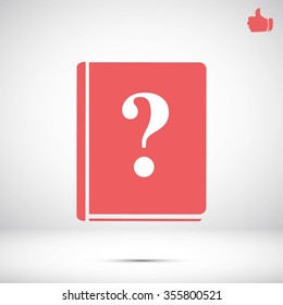 book and a question mark icon