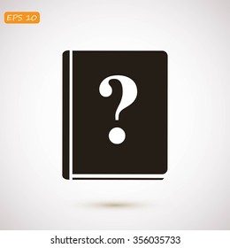 book and a question mark icon