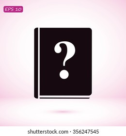 book and a question mark icon