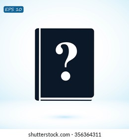 book and a question mark icon