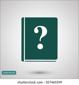 book and a question mark icon
