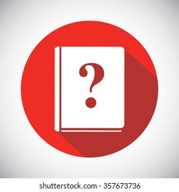 book and a question mark icon