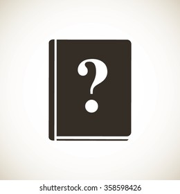 book and a question mark icon