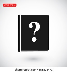 book and a question mark icon