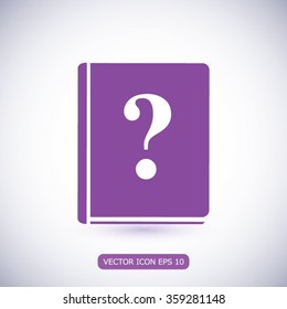 book and a question mark icon
