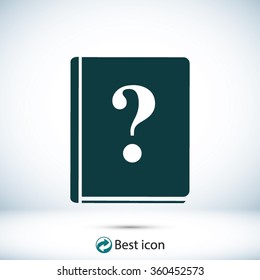 book and a question mark icon