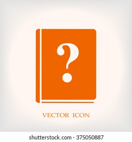 book and a question mark icon