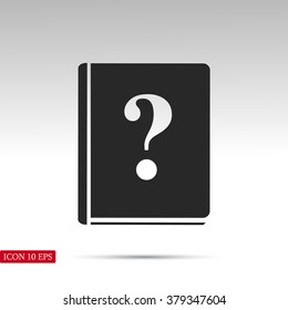 book and a question mark icon