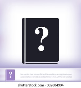 book and a question mark icon