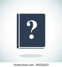 book and a question mark icon