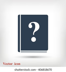 book and a question mark icon