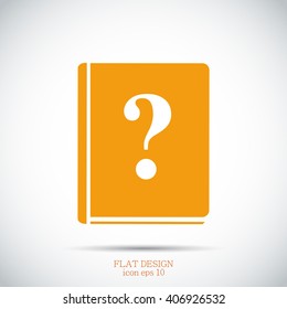 book and a question mark icon