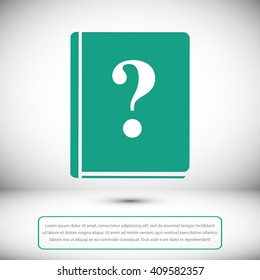 book and a question mark icon