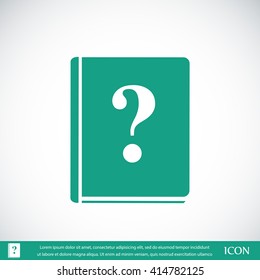 book and a question mark icon