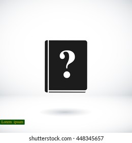 book and a question mark icon