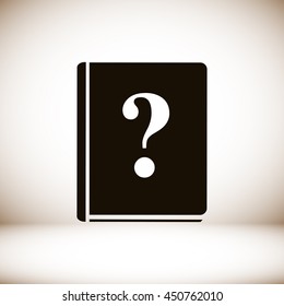 book and a question mark icon