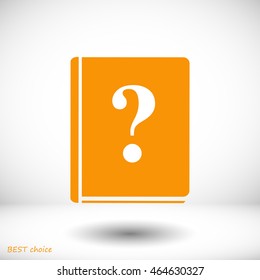 book and a question mark icon