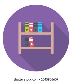 
A book rack made up of wood perfect for library or study room
