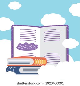 book read clouds imagination literature