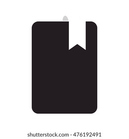 book read education knowledge library vector illustration