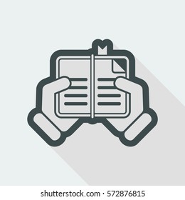 Book read icon