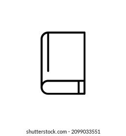 Book, Read, Library, Study Line Icon Design Concept For Web And UI, Simple Icon For Your Project.